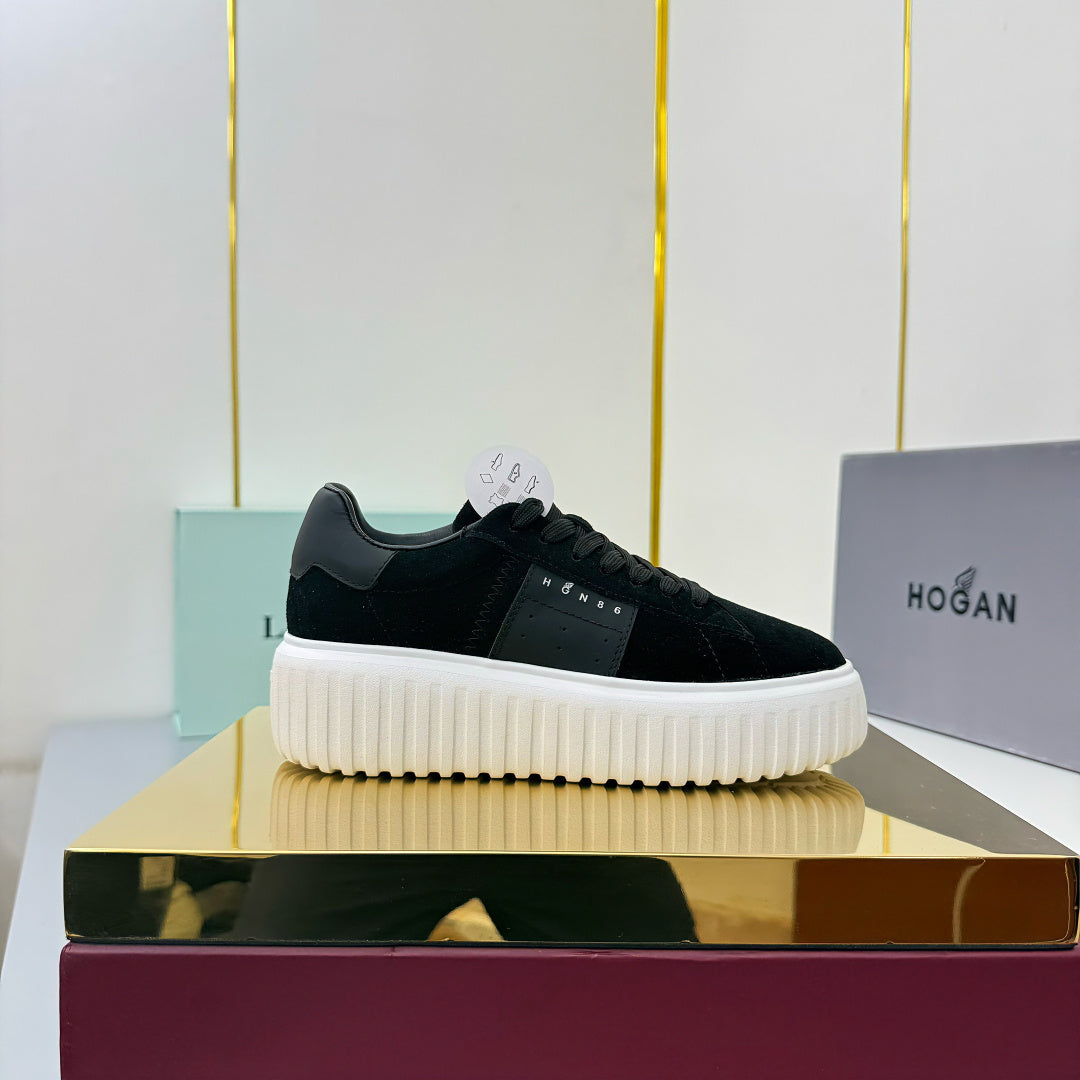 TOM FORD 26S SNEAKER HOGAN IN BLACK SUEDE