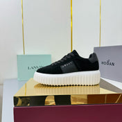 TOM FORD 26S SNEAKER HOGAN IN BLACK SUEDE