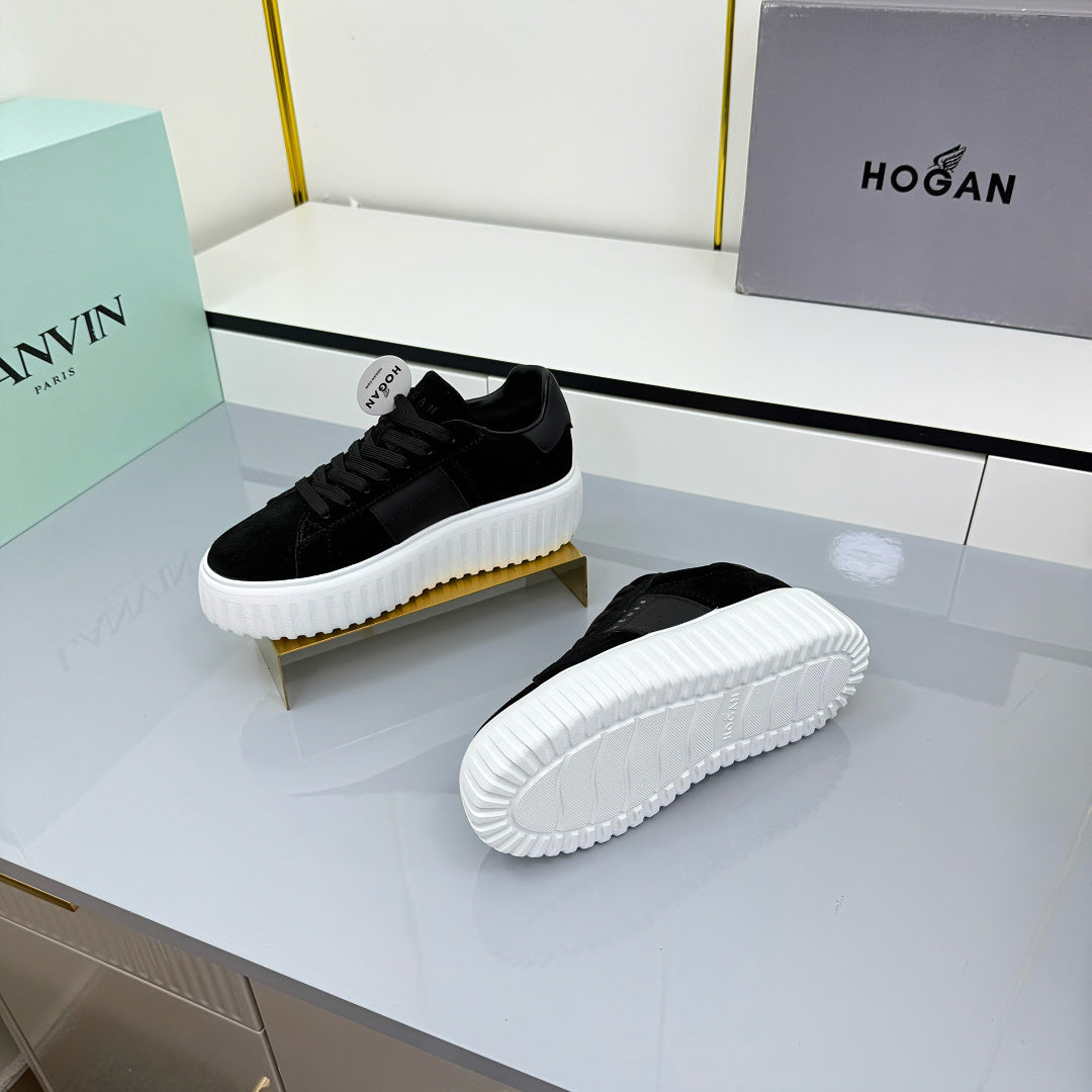 TOM FORD 26S SNEAKER HOGAN IN BLACK SUEDE