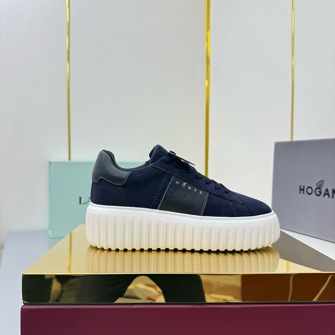 TOM FORD 26S SNEAKER HOGAN IN NAVY BLUE SUEDE