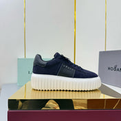 TOM FORD 26S SNEAKER HOGAN IN NAVY BLUE SUEDE