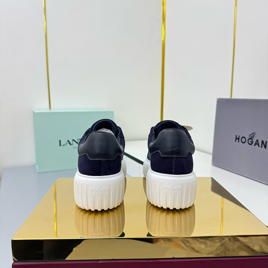 TOM FORD 26S SNEAKER HOGAN IN NAVY BLUE SUEDE