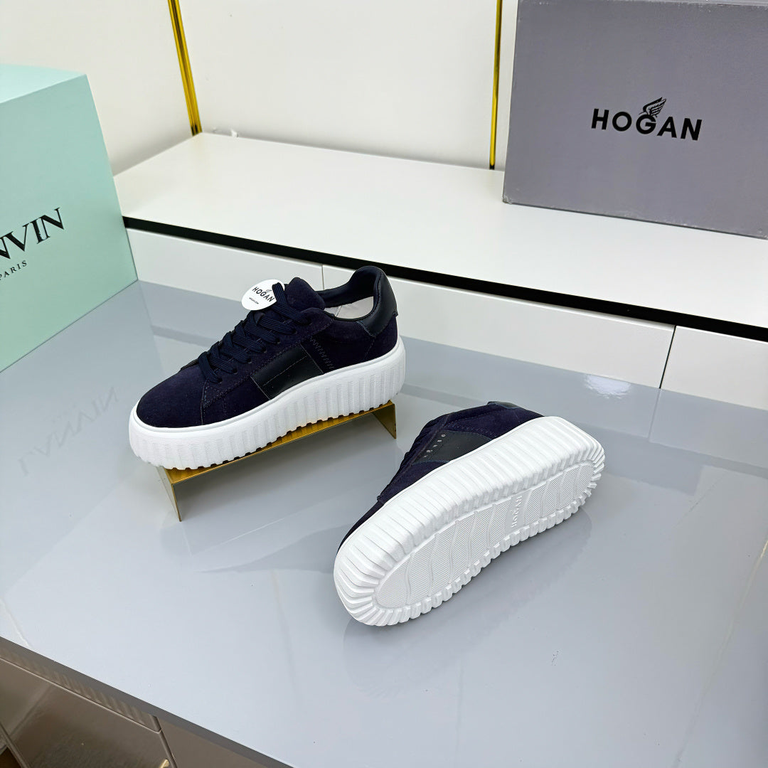 TOM FORD 26S SNEAKER HOGAN IN NAVY BLUE SUEDE