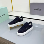 TOM FORD 26S SNEAKER HOGAN IN NAVY BLUE SUEDE