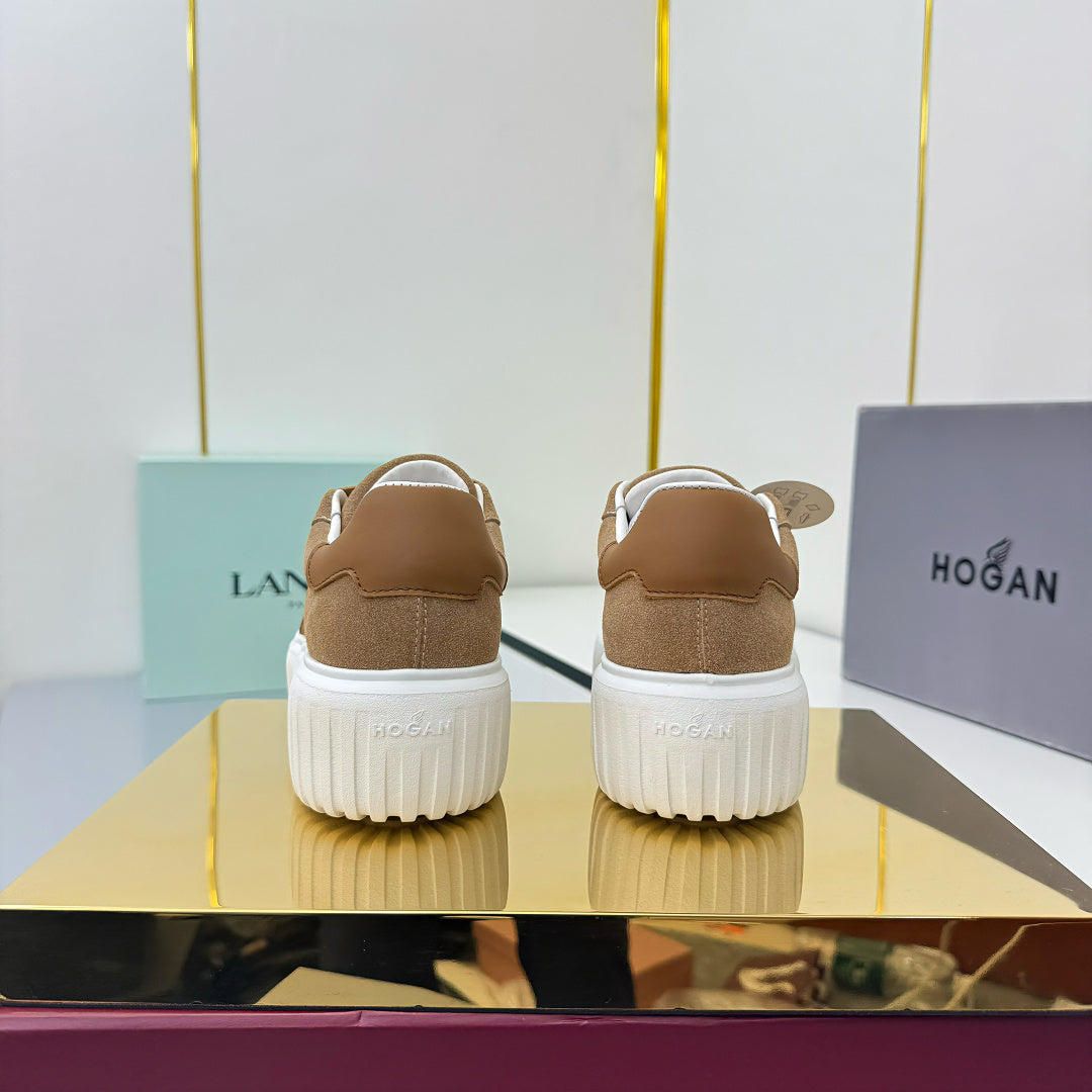 TOM FORD 26S SNEAKER HOGAN IN BROWN SUEDE