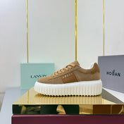 TOM FORD 26S SNEAKER HOGAN IN BROWN SUEDE