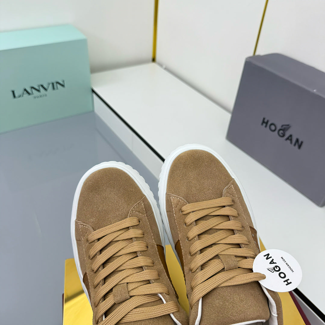 TOM FORD 26S SNEAKER HOGAN IN BROWN SUEDE