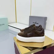 TOM FORD 26S SNEAKER HOGAN IN DARK BROWN SUEDE