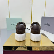 TOM FORD 26S SNEAKER HOGAN IN DARK BROWN SUEDE