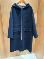 HERMES 25S WOOL COAT 102
