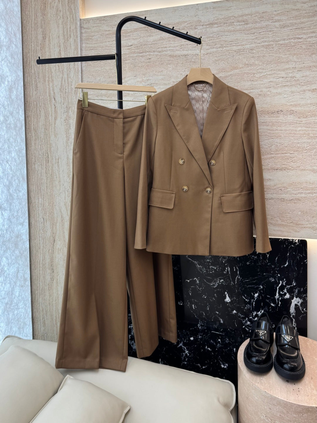 MAX MARA 25S SET VEST BLAZER 014