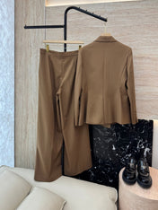 MAX MARA 25S SET VEST BLAZER 014