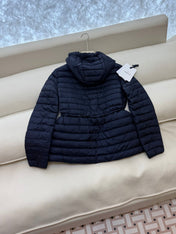 MONCLER 25S SHORT DOWN JACKET WITH DRAWSTRING 402