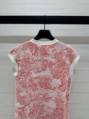 DIOR JUNGLE JACQUARD STRAIGHT DRESS 269394