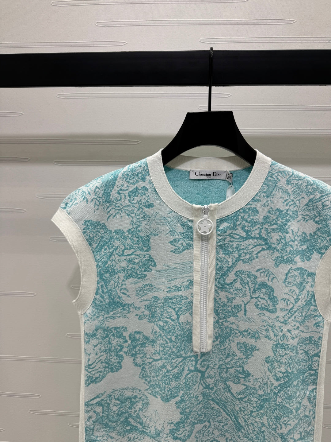 DIOR JUNGLE JACQUARD STRAIGHT DRESS 269395