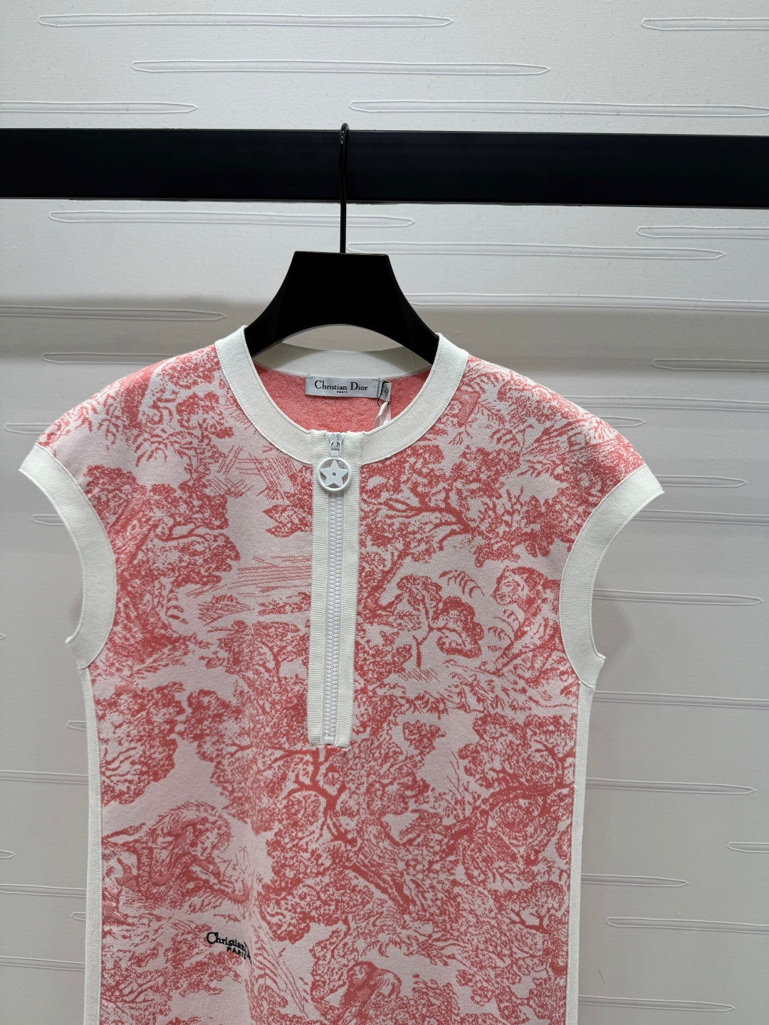 DIOR JUNGLE JACQUARD STRAIGHT DRESS 269394