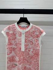 DIOR JUNGLE JACQUARD STRAIGHT DRESS 269394