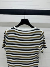 MIUMIU SHORT-SLEEVE KNIT CARDIGAN 274944