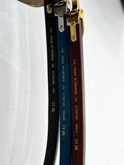 C DE RIMLESS RECTANGULAR FRAME SUNGLASSES CT0612S IN METAL