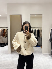 HERMES 25S REVERSIBLE FUR JACKET 473