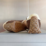 TOM FORD 26S SNEAKERS IN EARTH BROWN SUEDE