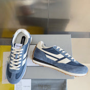 TOM FORD 26S SNEAKERS IN BLUE SUEDE