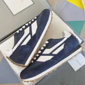 TOM FORD 26S SNEAKERS IN NAVY BLUE SUEDE