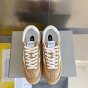 TOM FORD 26S SNEAKERS IN LIGHT BROWN SUEDE