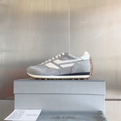 TOM FORD 26S SNEAKERS IN GREY SUEDE