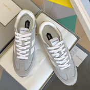 TOM FORD 26S SNEAKERS IN GREY SUEDE