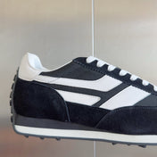 TOM FORD 26S SNEAKERS IN BLACK SUEDE