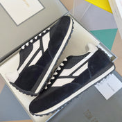 TOM FORD 26S SNEAKERS IN BLACK SUEDE