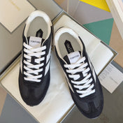 TOM FORD 26S SNEAKERS IN BLACK SUEDE
