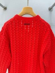 MIUMIU 26S V-NECK SWEATER 900