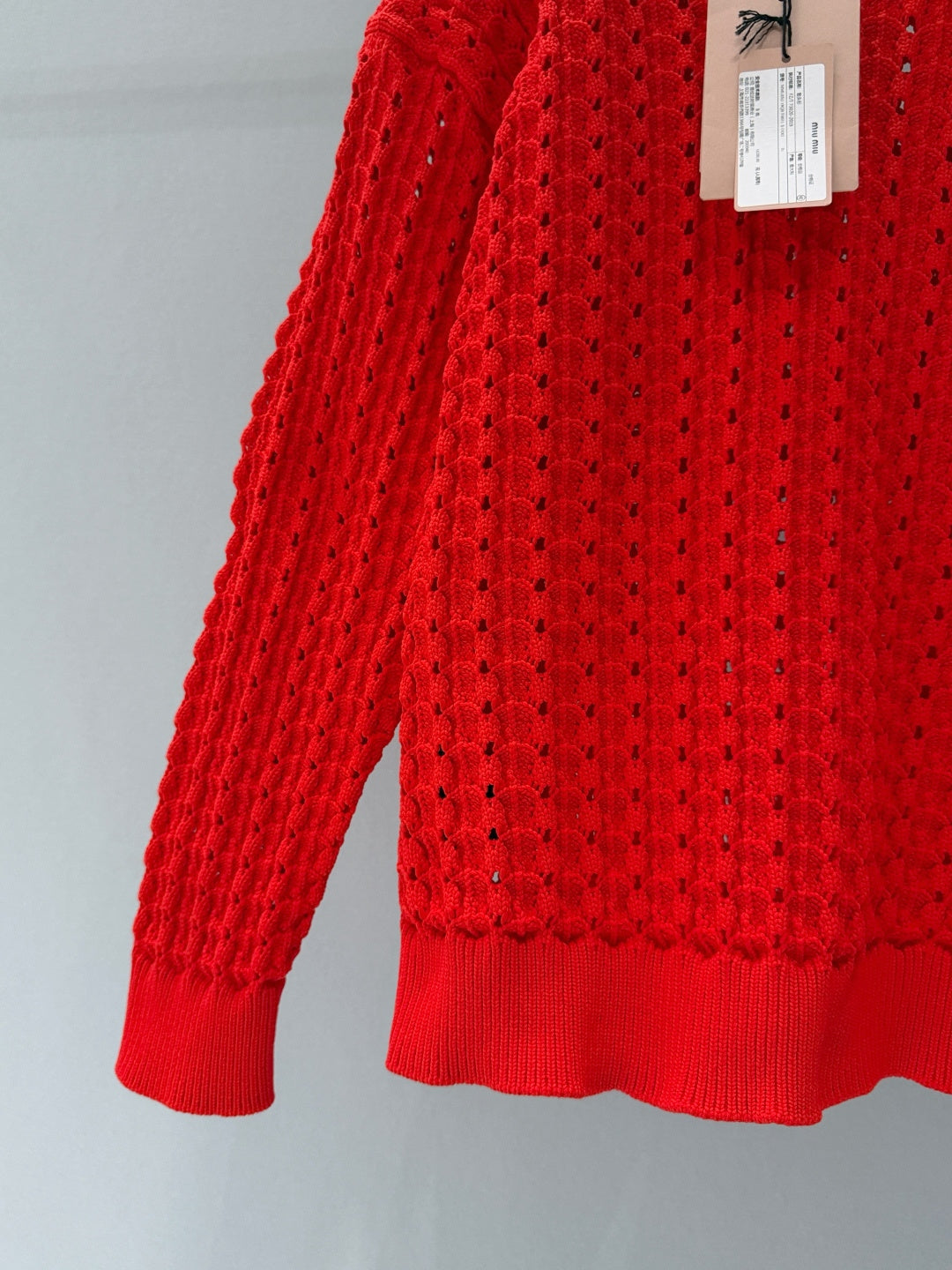 MIUMIU 26S V-NECK SWEATER 900