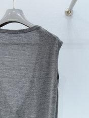 PRADA 26S V-NECK KNIT VEST 814