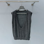PRADA 26S V-NECK KNIT VEST 814