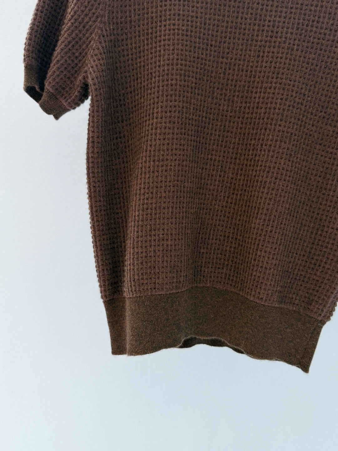 LORO PIANA 26S SHORT SLEEVE KNIT T-SHIRT 692