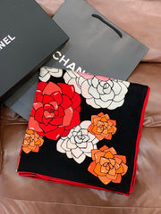 CHANEL 25S SCARF 140 CM IN CASHMERE SILK 943622