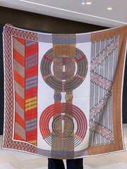 HERMES 25S SCARF 140 IN SILK 989536