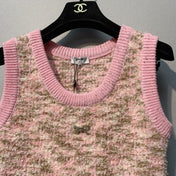 CHANEL 26S SLEEVELESS CREW NECK DRESS 824