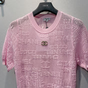 CHANEL 26S SHORT-SLEEVE KNIT TOP 1455
