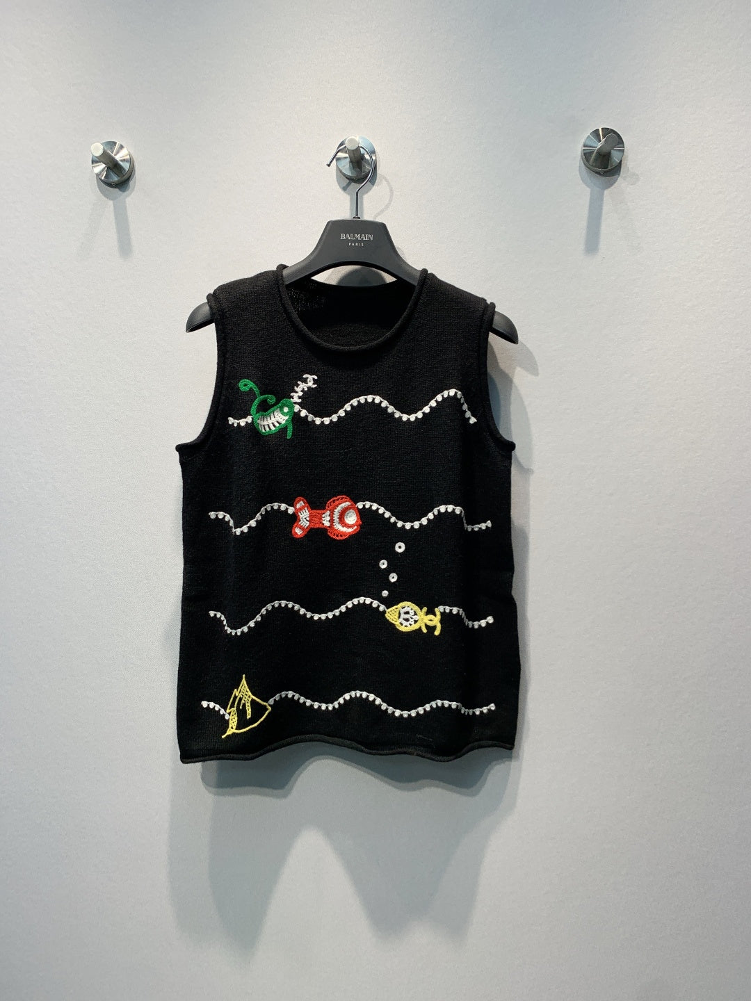 CHANEL 26S SLEEVELESS KNIT TOP 1427