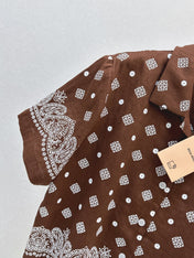 MIUMIU 26S LOOSE FIT SHORT SLEEVED SHIRT 968