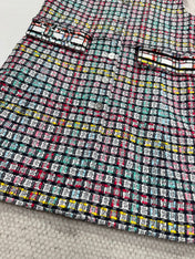 CC 25 Plaid Dress Multicolor Cotton