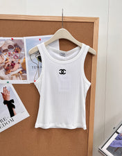 CHANEL 26S SLEEVELESS T-SHIRT 1408