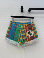 Loewe Short Multicolor Cotton