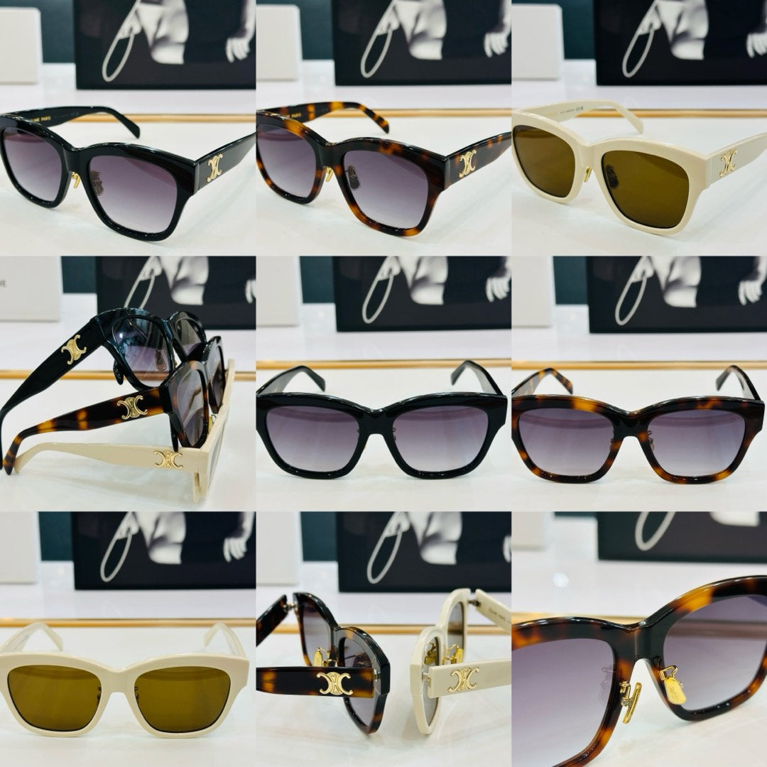 TRIOMPHE SUNGLASS CL40253F IN ACETATE