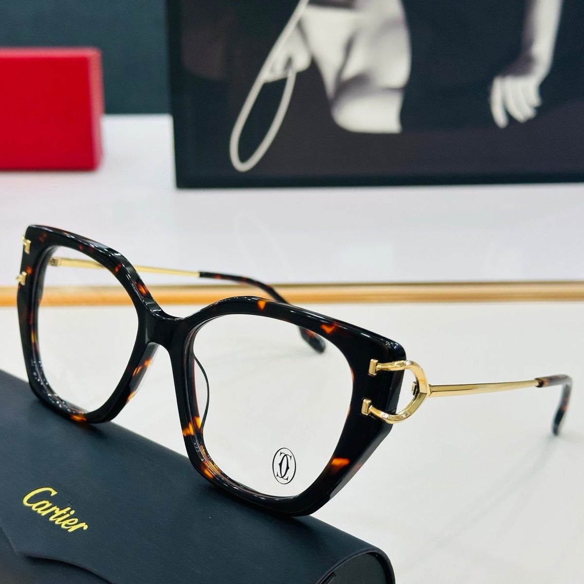 C DE BUTTERFLY FRAME SUNGLASSES 522660 IN ACETATE