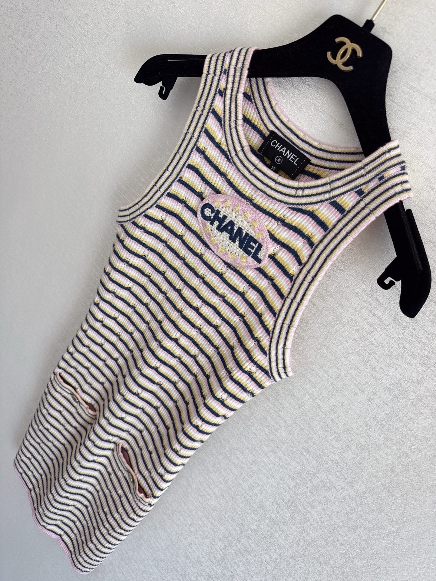 Chanel 25P Mid-length Multicolor Cotton 213997